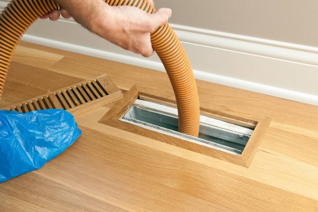 Floor Vents cleaning