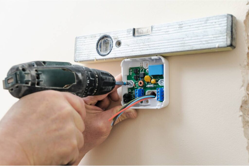 thermostat installing